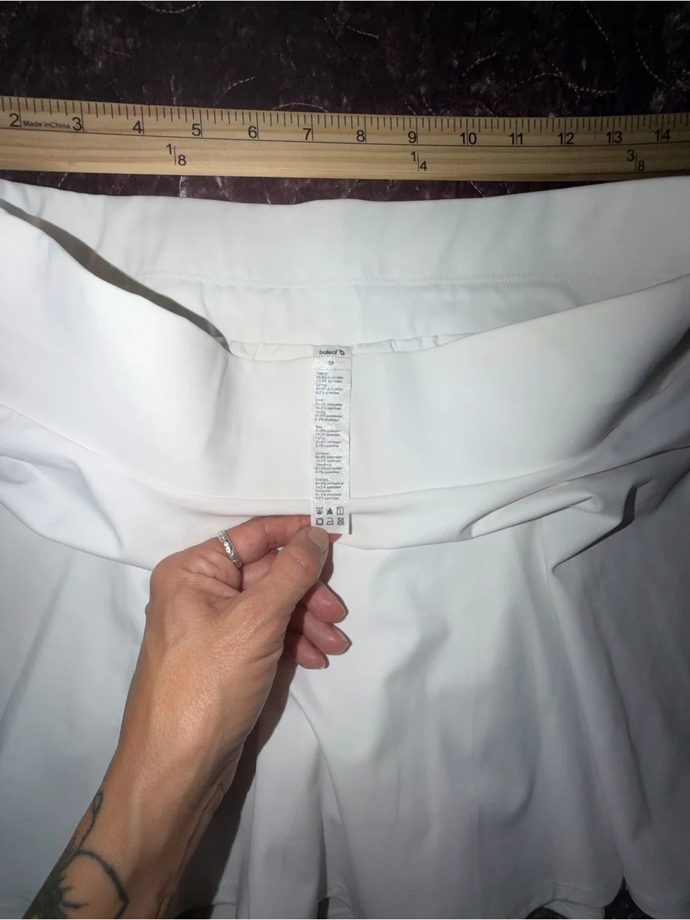 White Women’s A-Line Skirt